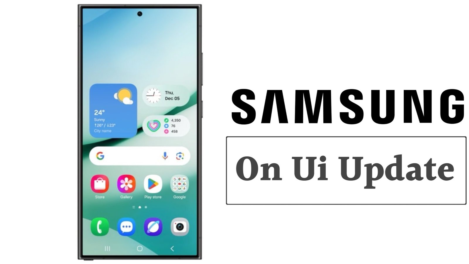 Samsung One UI Update